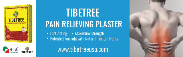 TibeTree Pain Relieving Plaster toma pro logo
